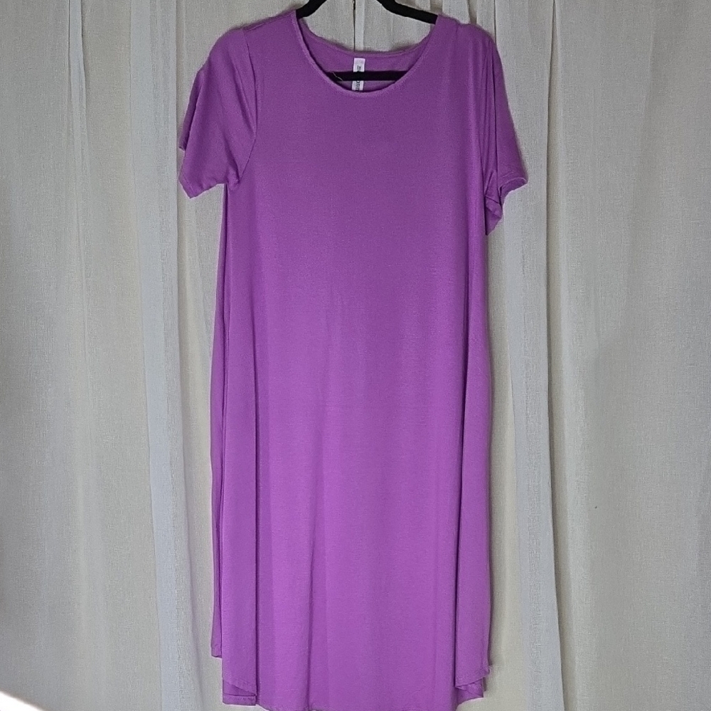 Zenana Outfitters Purple Midi Dress